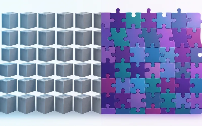 Titelbild des Artikels „Standardsoftware vs Individualsoftware: Der komplette Vergleich“